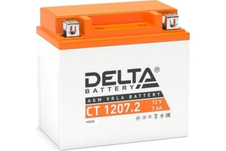 Купить Аккумулятор свинцовый 12V 7 Ah CT1207.2   DELTA фото №1