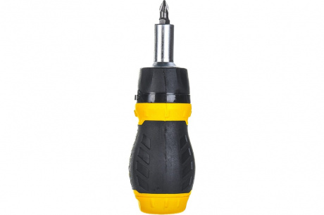 Купить Отвертка STANLEY MULTIBIT RATCHET STUBBY с 6-тью вставками     0-66-358 фото №4